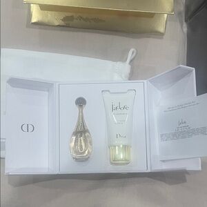 Dior J'adore Set — Gold & White New in Box